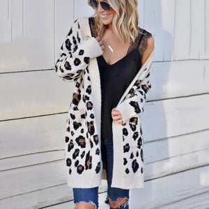 Isa Leopard Cardigan