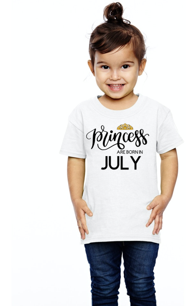 Princesses are born in July