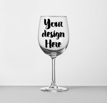 Load image into Gallery viewer, Custom Wine Glasses
