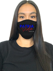 Patria y Vida #soscuba Mask