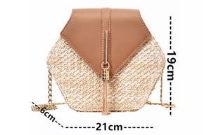 Haley Hexagon Crossbody