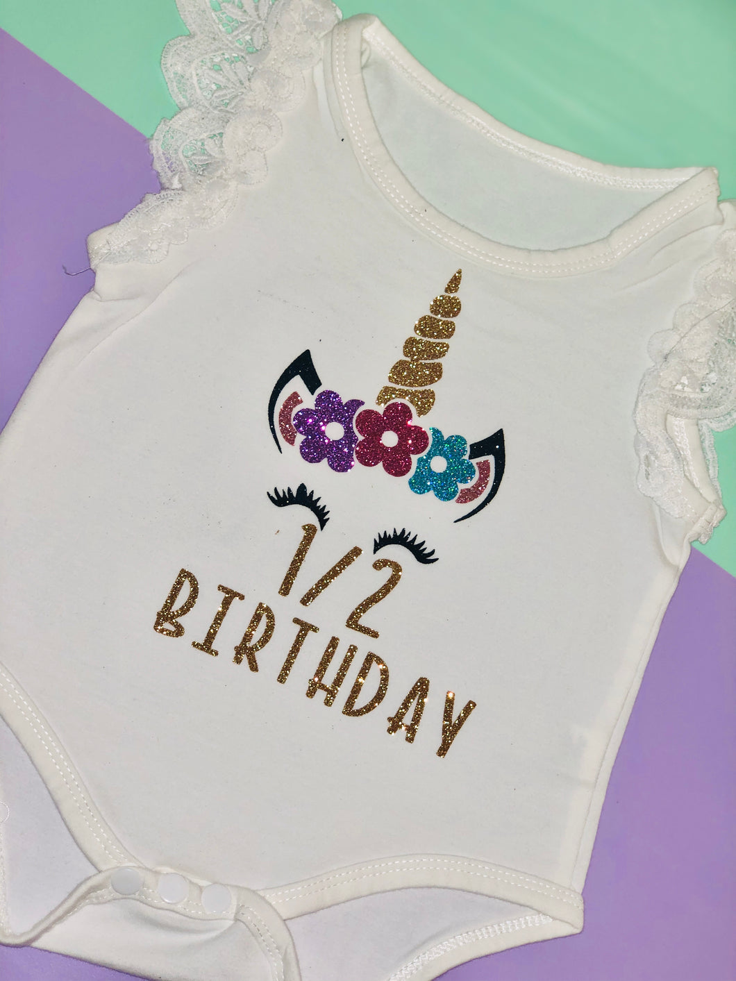 Unicorn 1/2 Birthday