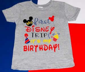 Its my first Disney trip and its my birthday