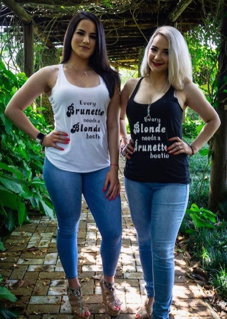 Every Brunette needs a blonde bestie | Blonde needs a brunette bestie