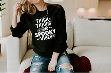 Load image into Gallery viewer, Thick Thighs and Spooky Vibes
